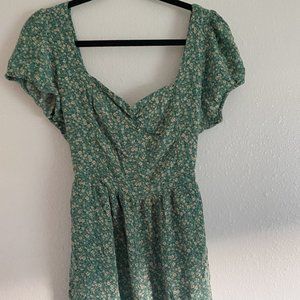 American Eagle Ditsy Floral Romper